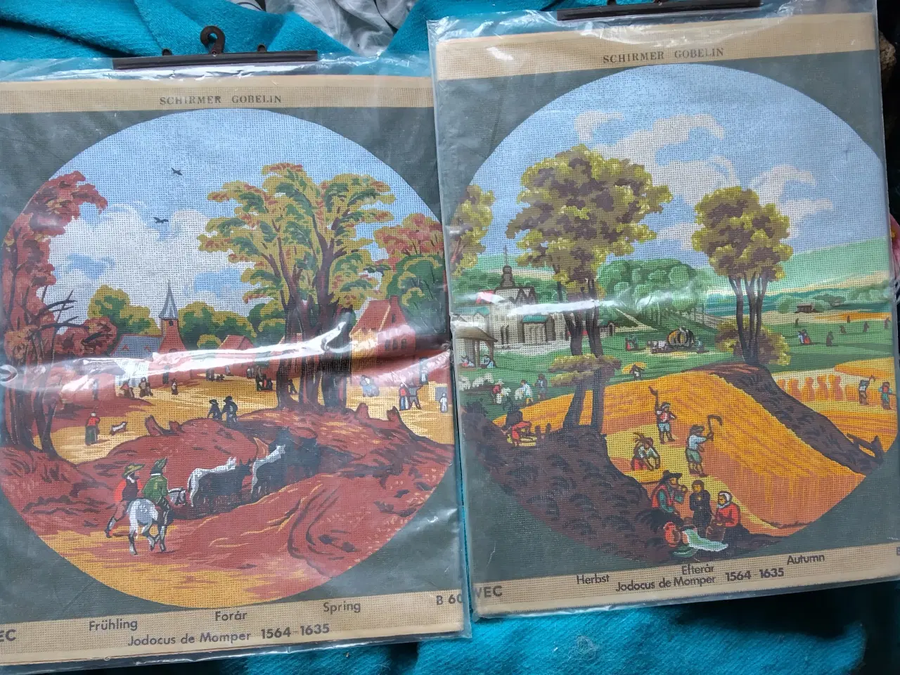 Billede 4 - 750 stk. Broderigarn - 5 broderier - hæklesæt