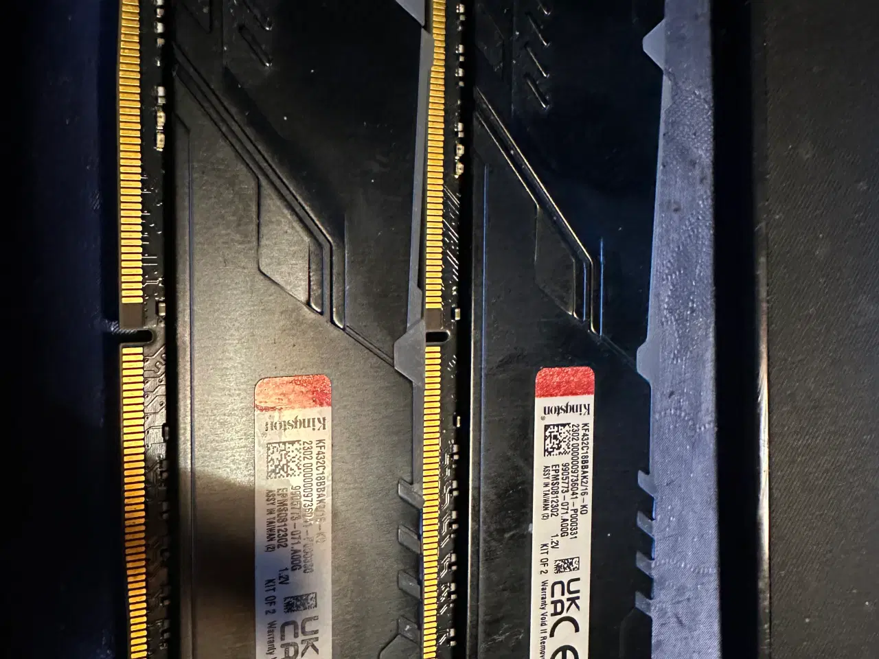 Billede 3 - Kingston Fury DDR 4 med lys