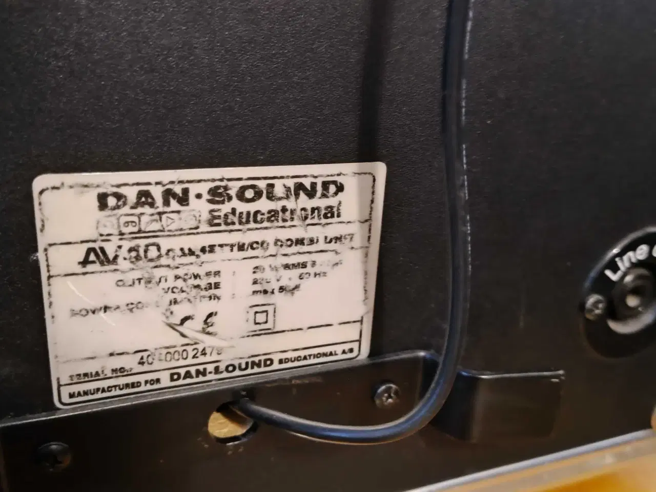 Billede 6 - Kasettebåndoptager Av40-Mk3 Dan-Sound 