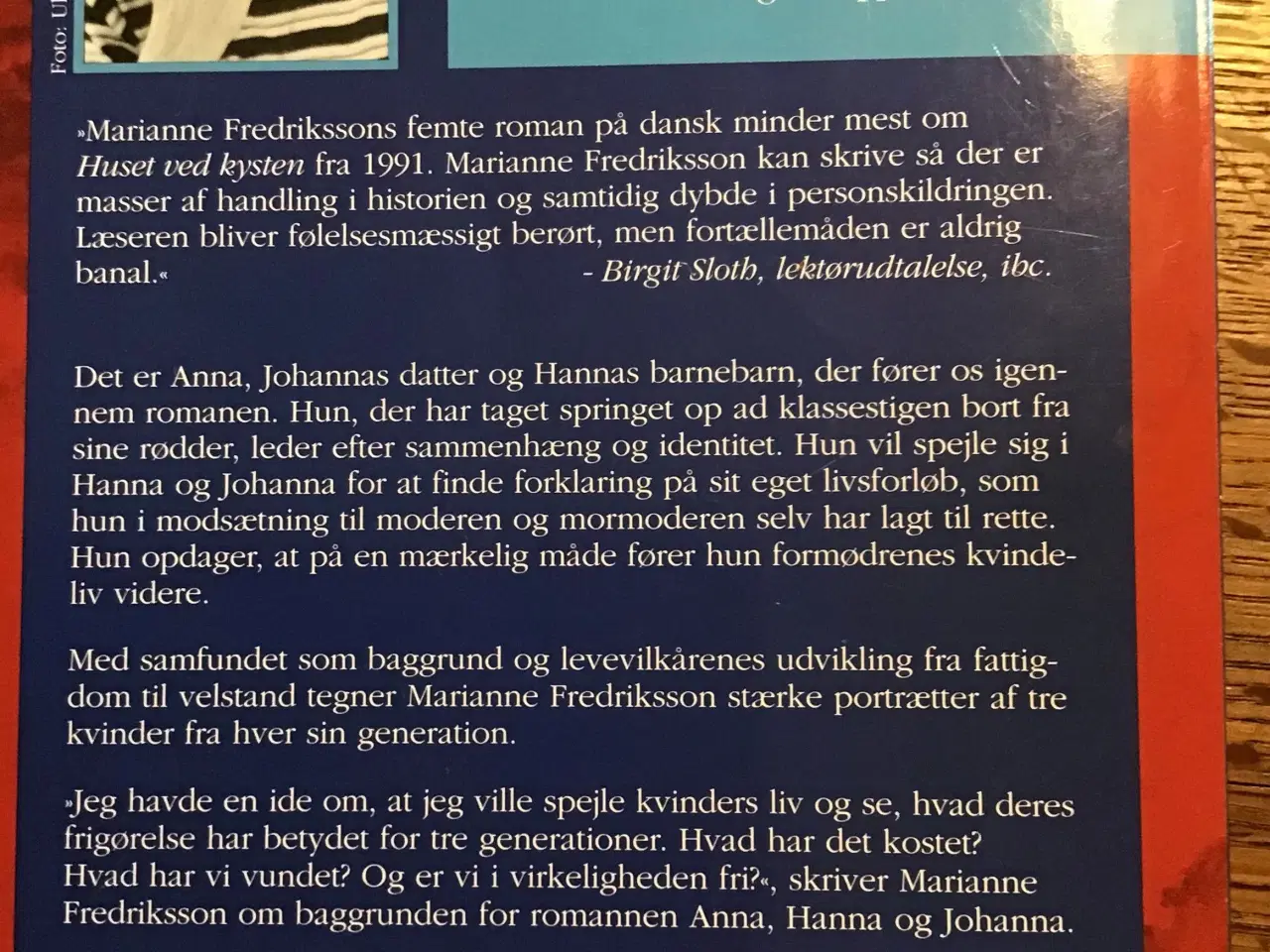 Billede 2 - Marianne Fredriksson : Anna, Hanna og Johanne