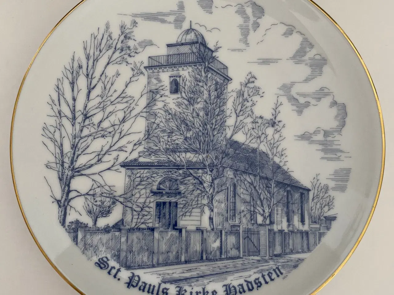 Billede 1 - Sct. Pauls Kirke - Hadsten - B&G platte 3928
