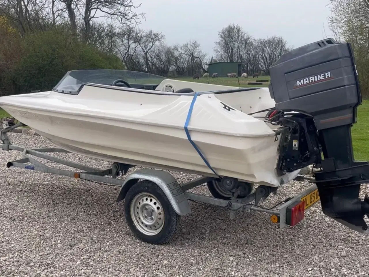 Billede 3 - Mustang Waverider + 75hk 2T Mariner