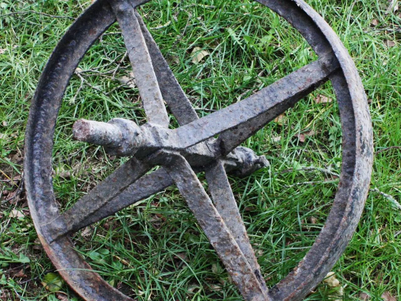 Billede 1 - hjul til trillebør