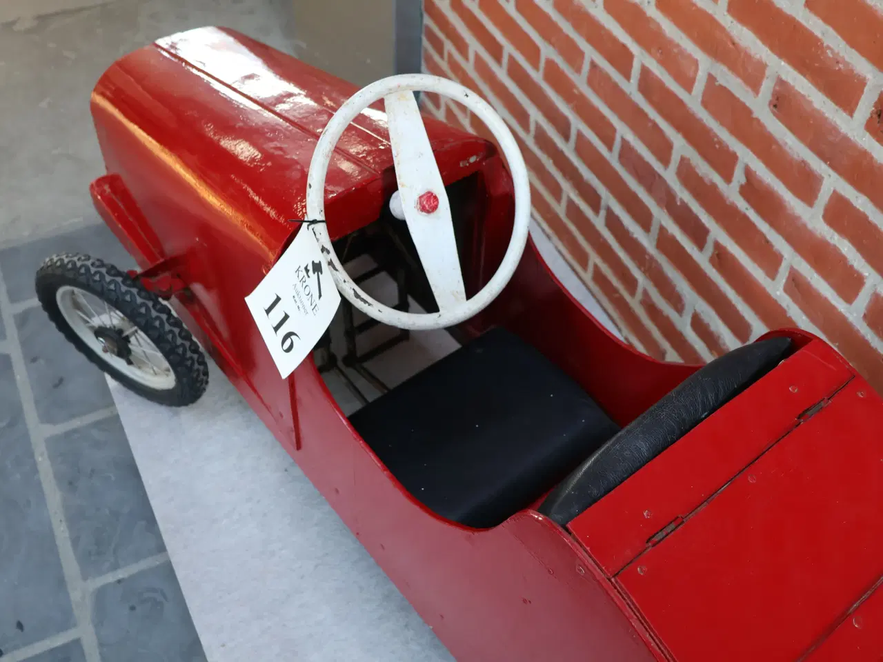 Billede 4 - Gl Pedalbil, funktions dygtig stand, L ca 165cm.