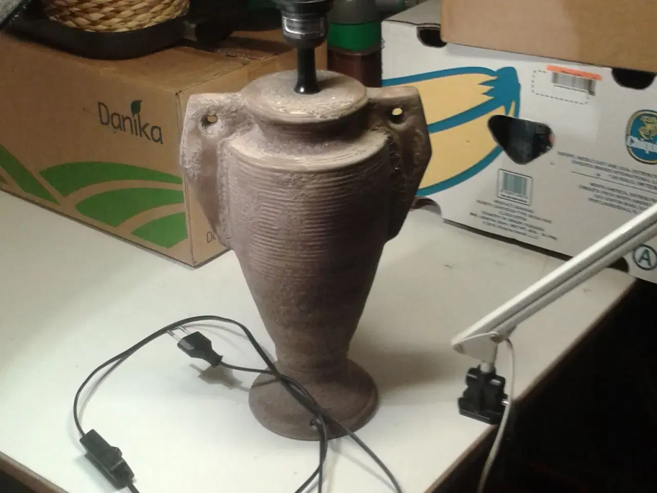 Billede 1 - keramik lampe