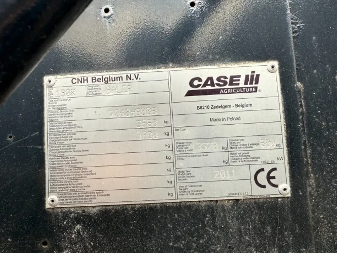 Billede 4 - Case RB464 (Sælges i dele/For parts)