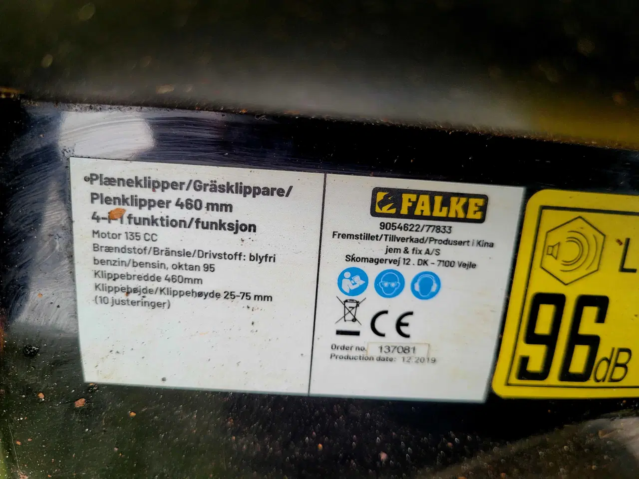 Billede 7 - Falke plæneklipper