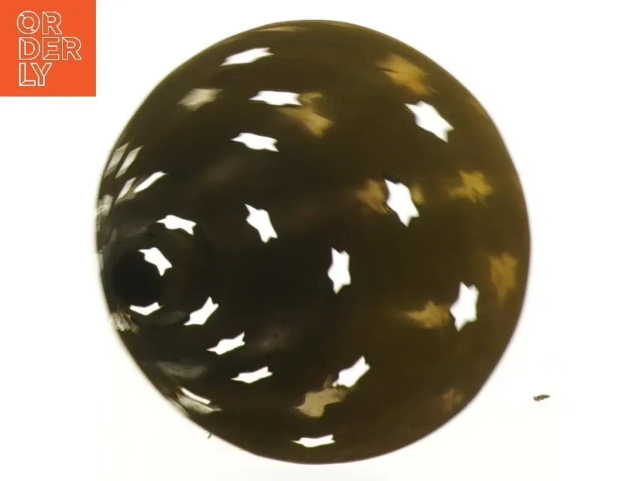 Billede 2 - Metal stjerneformet lysestage (str. 21 cm)