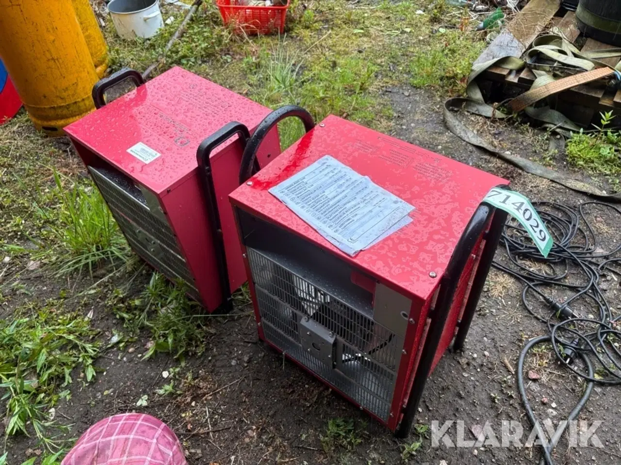 Billede 3 - Varmeblæser Kongskilde S15 1650 & RPL15FT