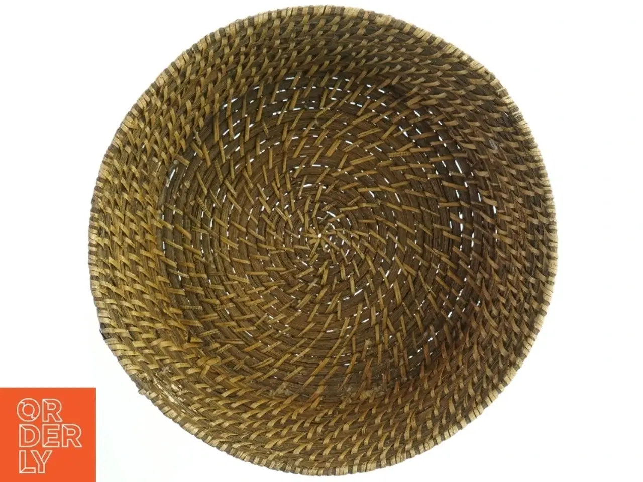 Billede 3 - Rund fletkurv (str. Ø 27 cm)