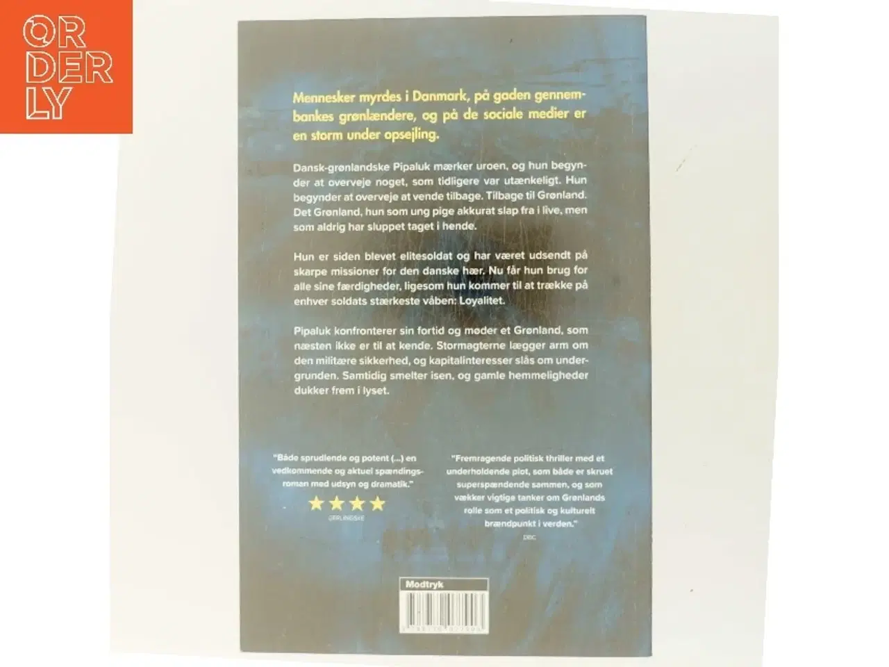 Billede 3 - Mørket under isen : spændingsroman af Morten Hesseldahl (Bog)