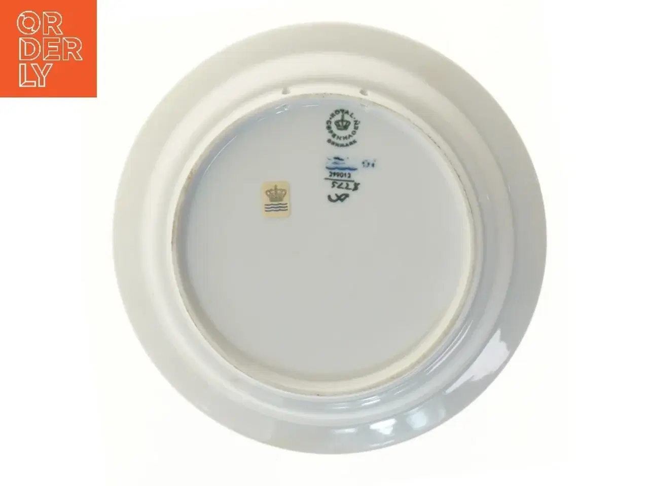 Billede 2 - Blå og hvid tallerken fra Royal Copenhagen (str. Ø 18 cm)