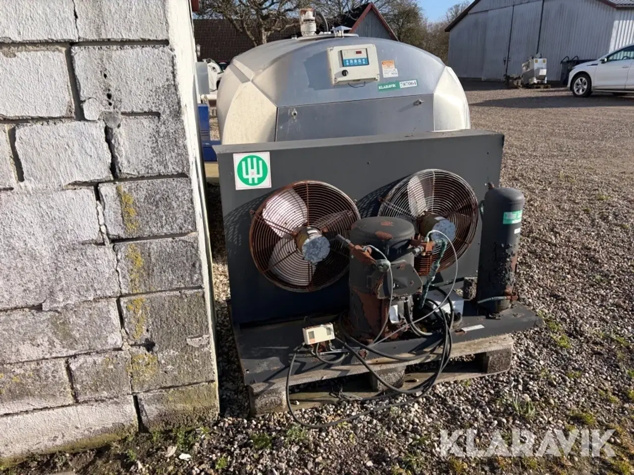 Billede 2 - Køleanlæg med tank