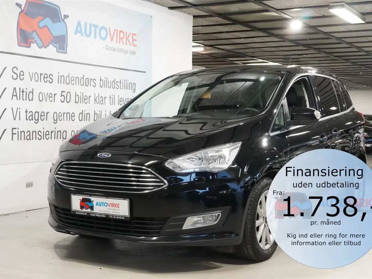 Billede 1 - Ford Grand C-MAX 1,0 EcoBoost Titanium Plus 125HK 6g