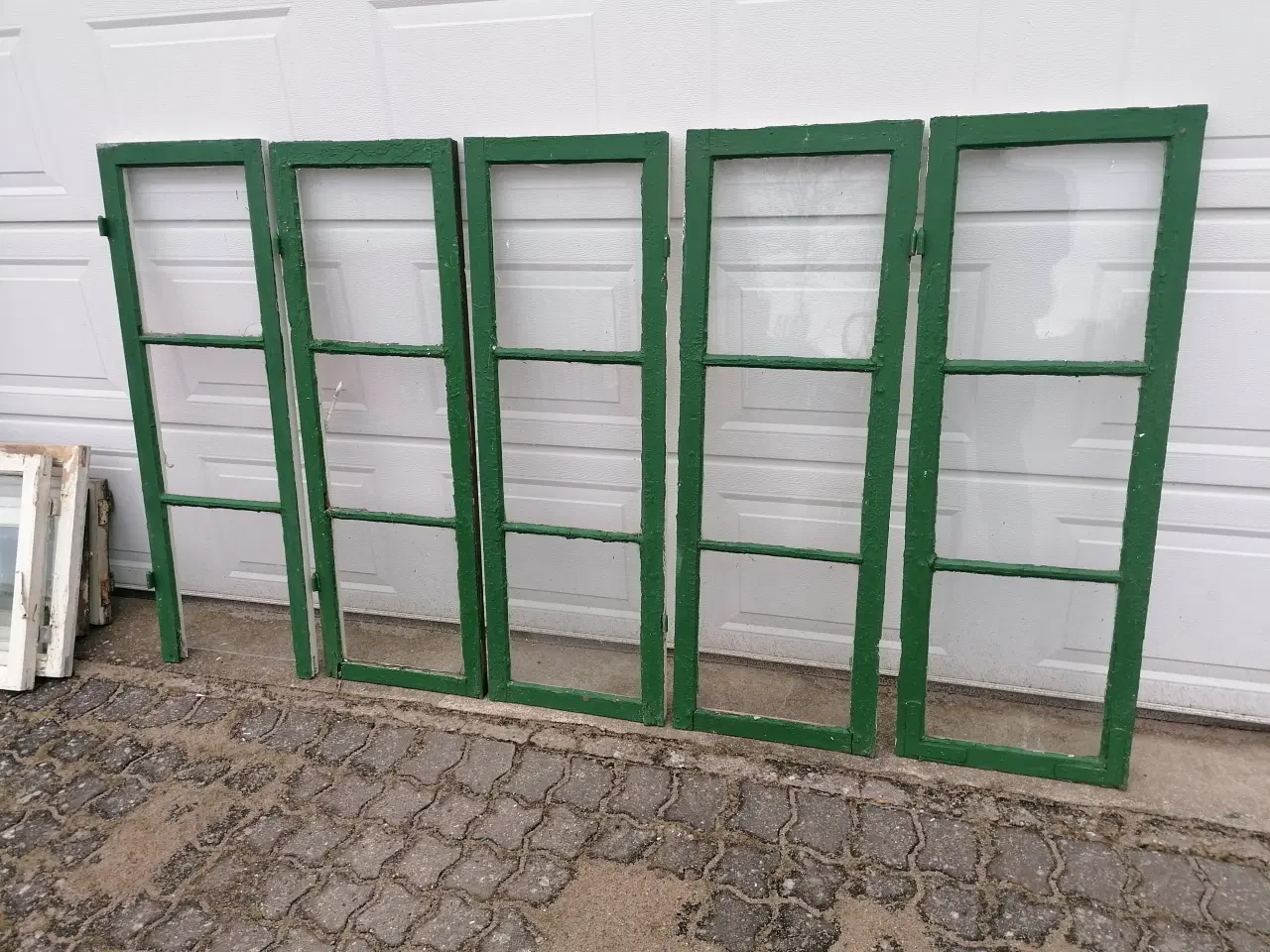 Billede 14 - Gamle Vinduesrammer med Enkeltglasruder Stykp.fra