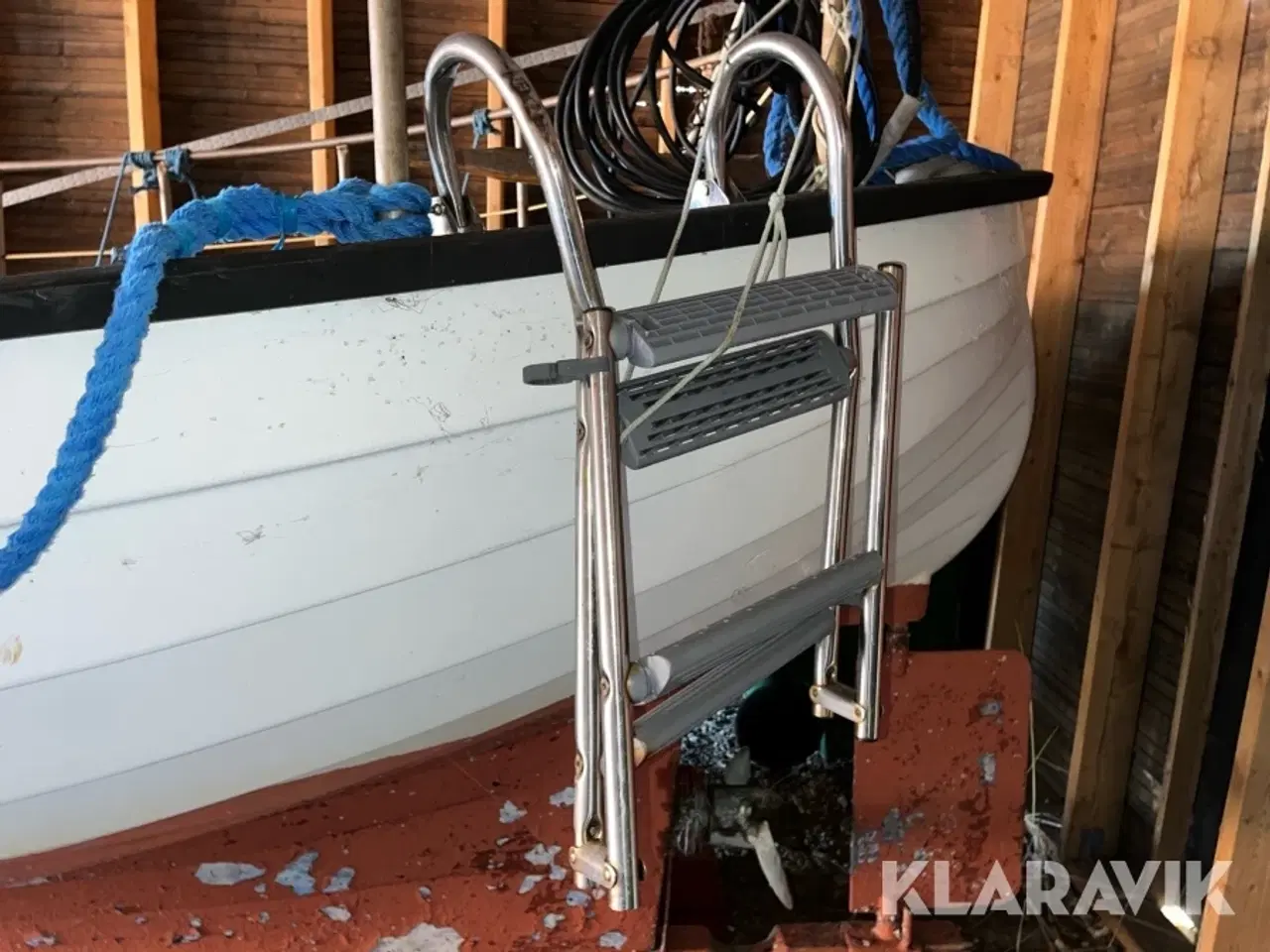 Billede 4 - Båd Fåborg glasfiber 23 fod med vogn