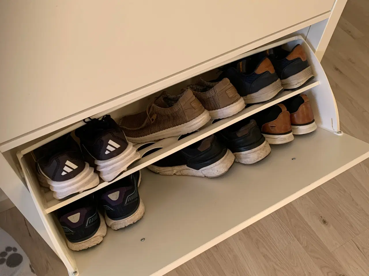Billede 5 - Ikea Hemnes entresæt i hvid.