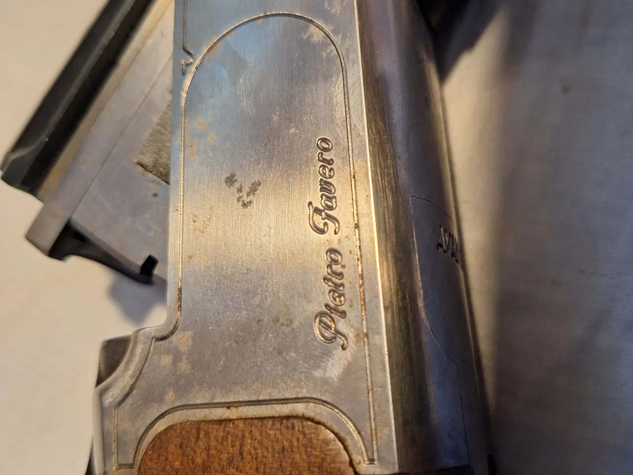 Billede 2 - Haglgevær cal. 12/70. Mærket 'Pietro Javero'.