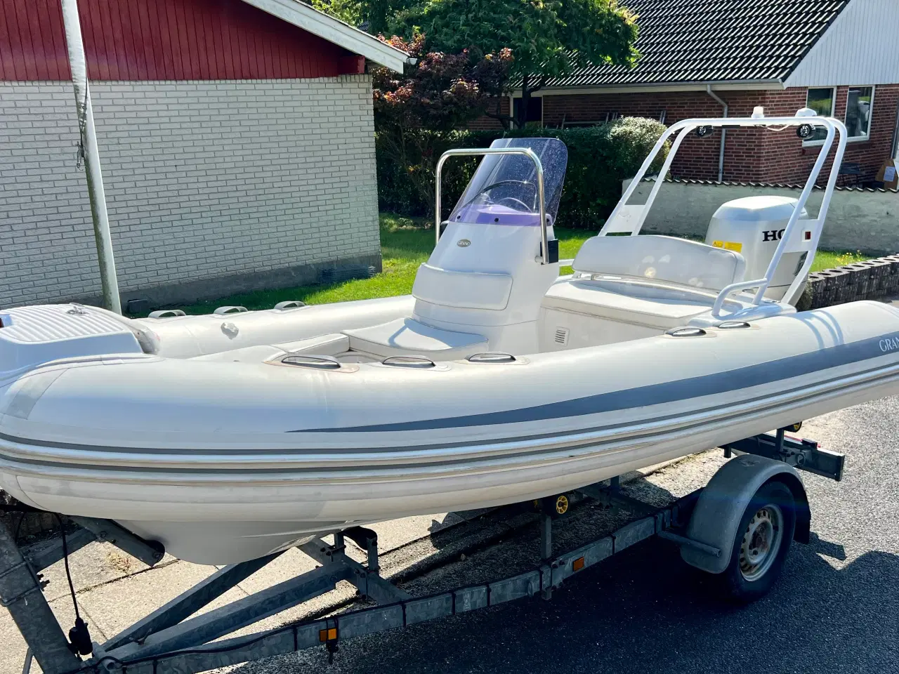 Billede 8 - Gummibåd Rib Grand 480 90 hk Honda