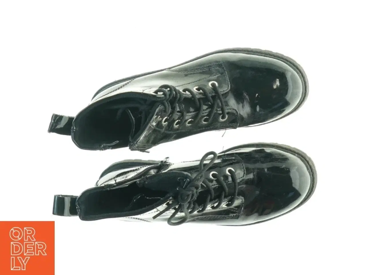 Billede 2 - Sorte snørestøvler fra H&M (str. 36)