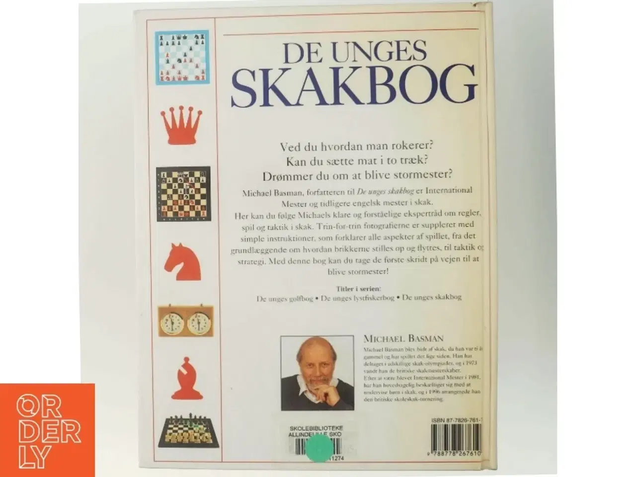 Billede 3 - De unges skakbog af Michael Basman (Bog)