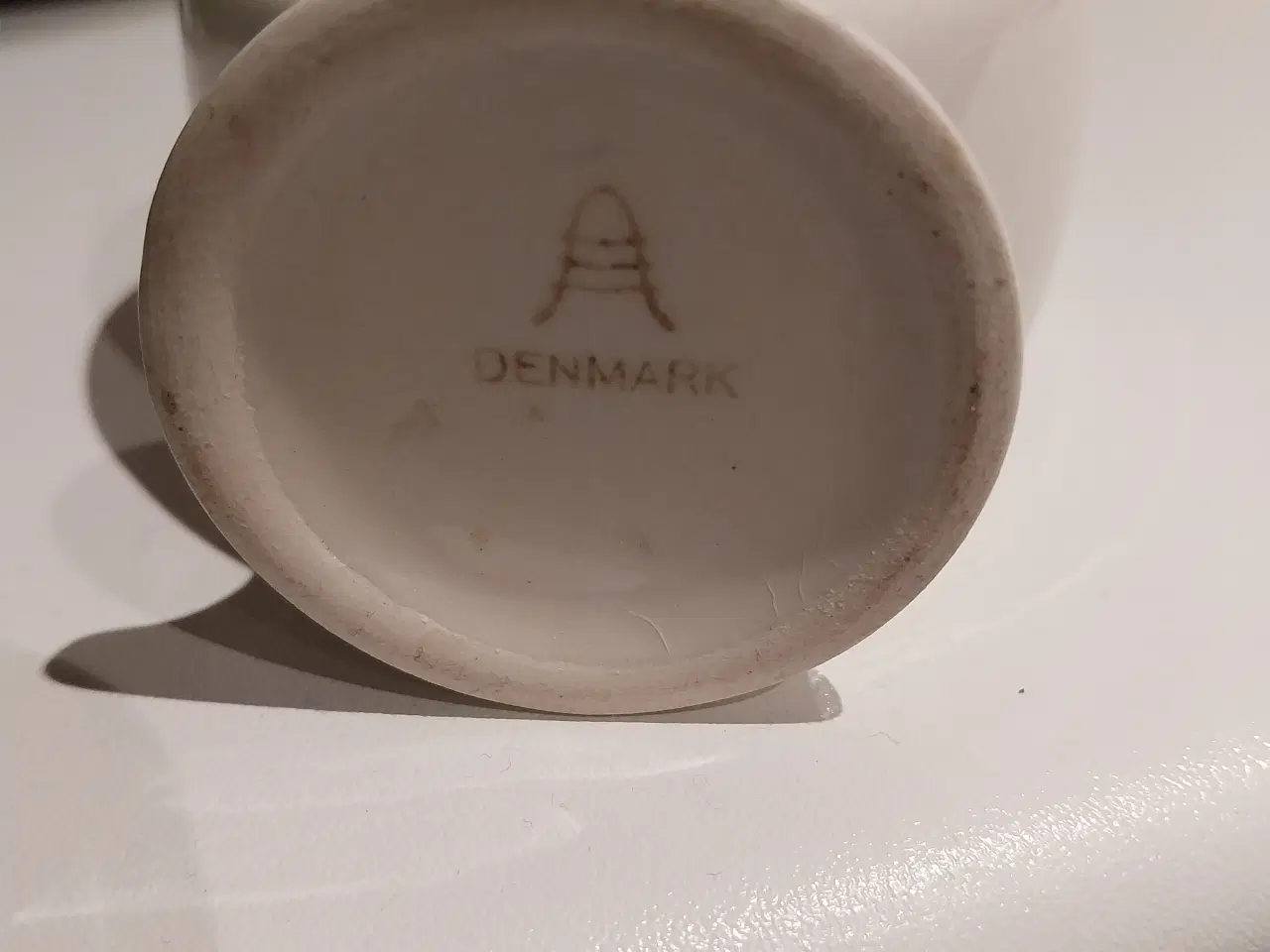 Billede 3 - aluminia hjertestage i rød