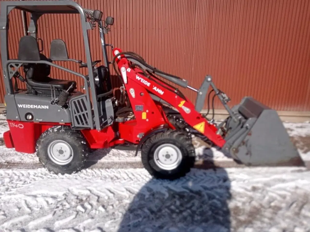 Billede 4 - Minilæsser Weidemann 1140