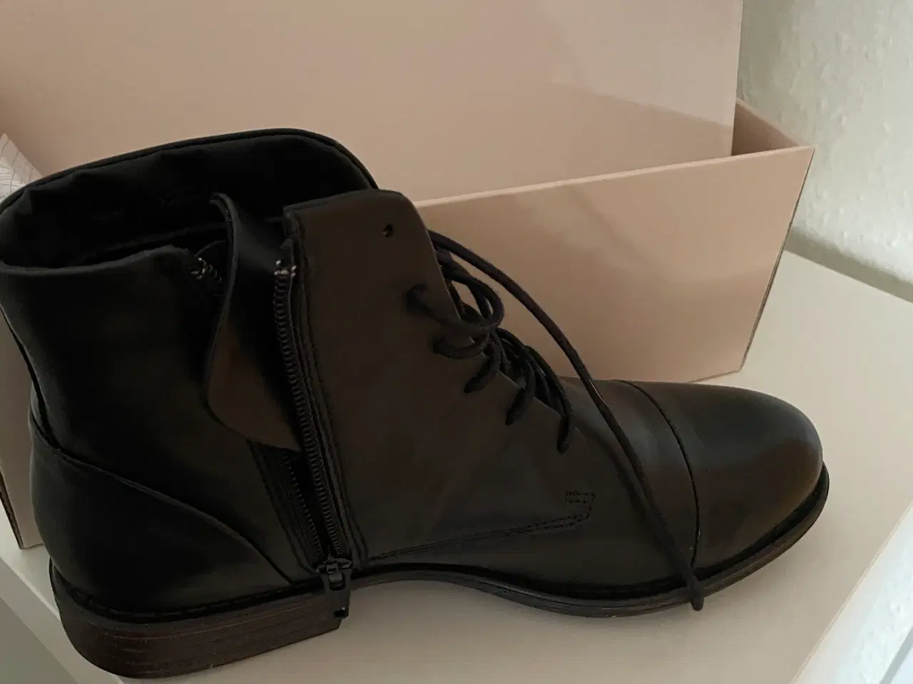 Billede 2 - Læder ankelstøvler