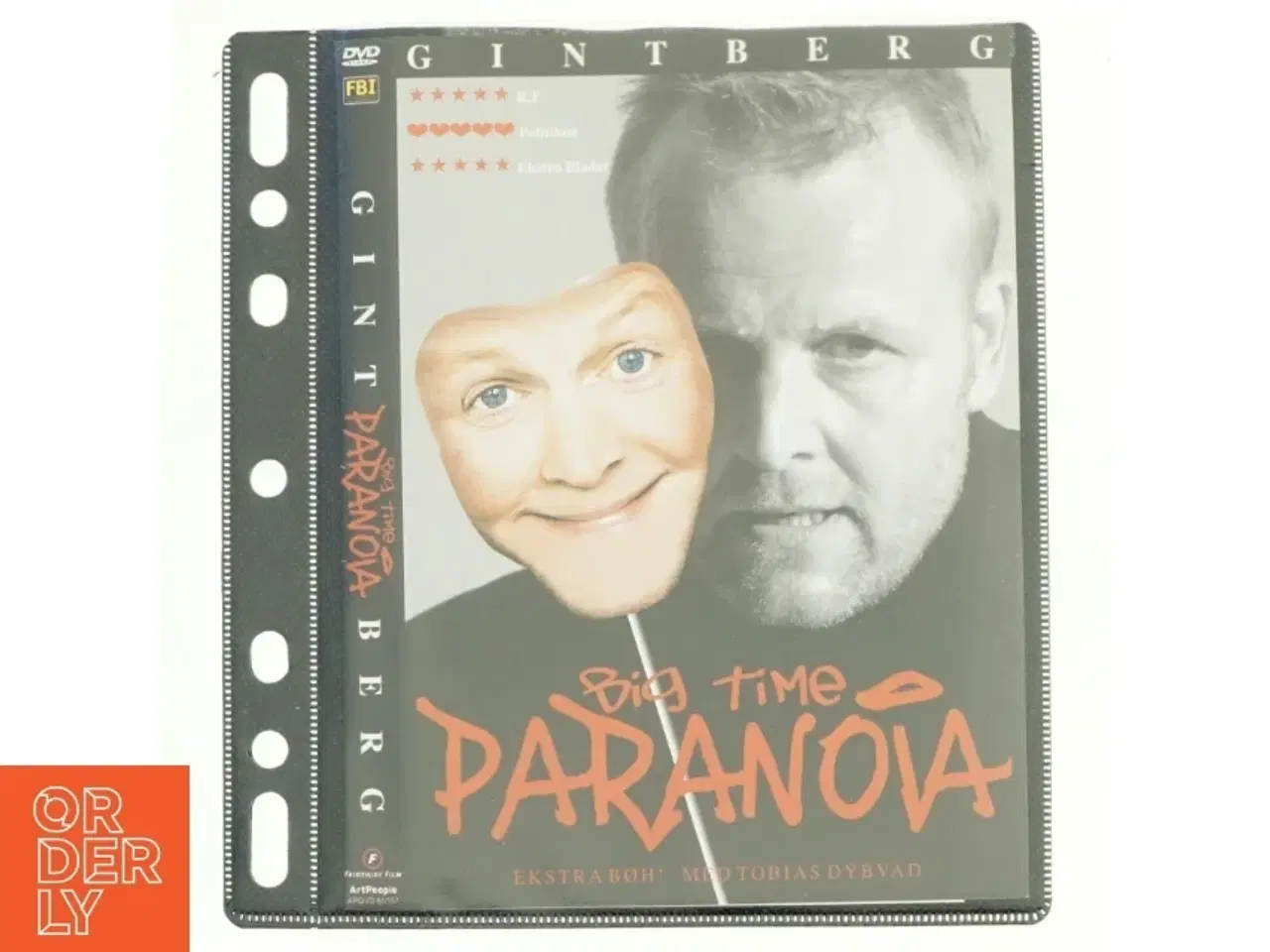 Billede 1 - Jan GINTBERG: BIG TIME PARANOIA (DVD)
