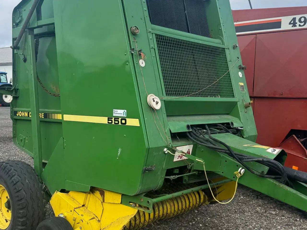 Billede 2 - John Deere 550 Rundballepresser