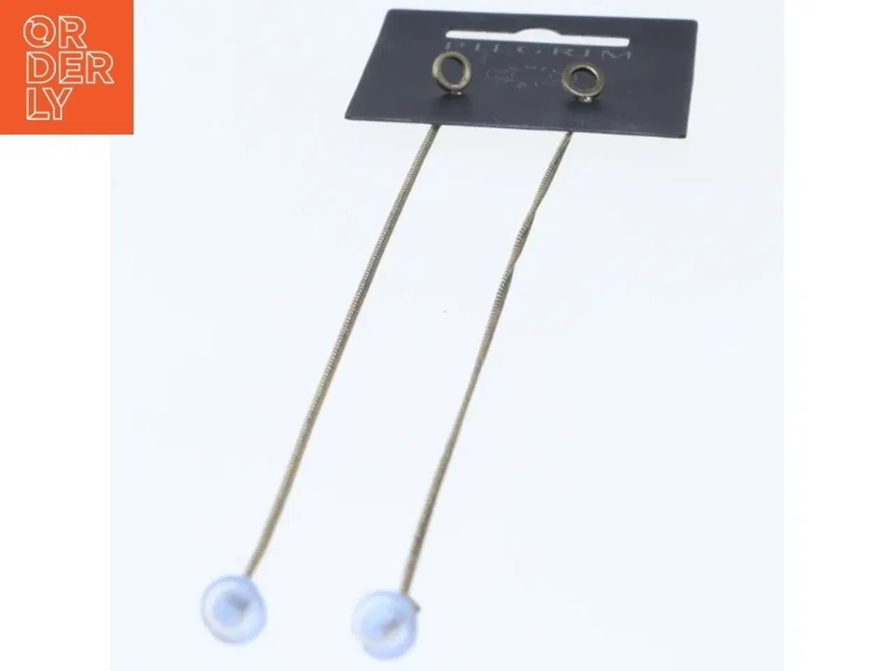 Billede 1 - Ørestikker med kæde fra Pilgrim (str. 16 cm)