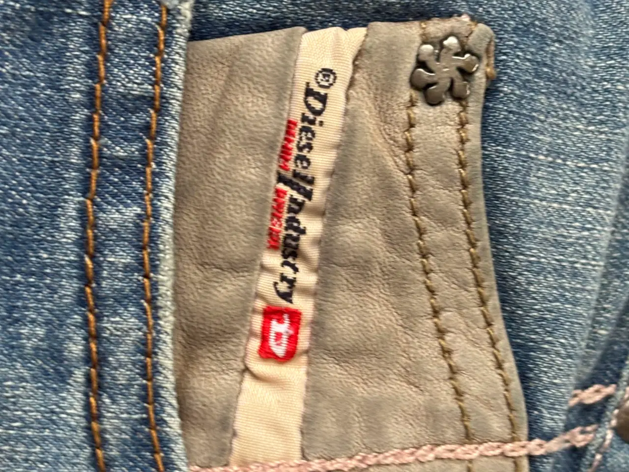 Billede 9 - Diesel jeans str 140 blå pige bomuld