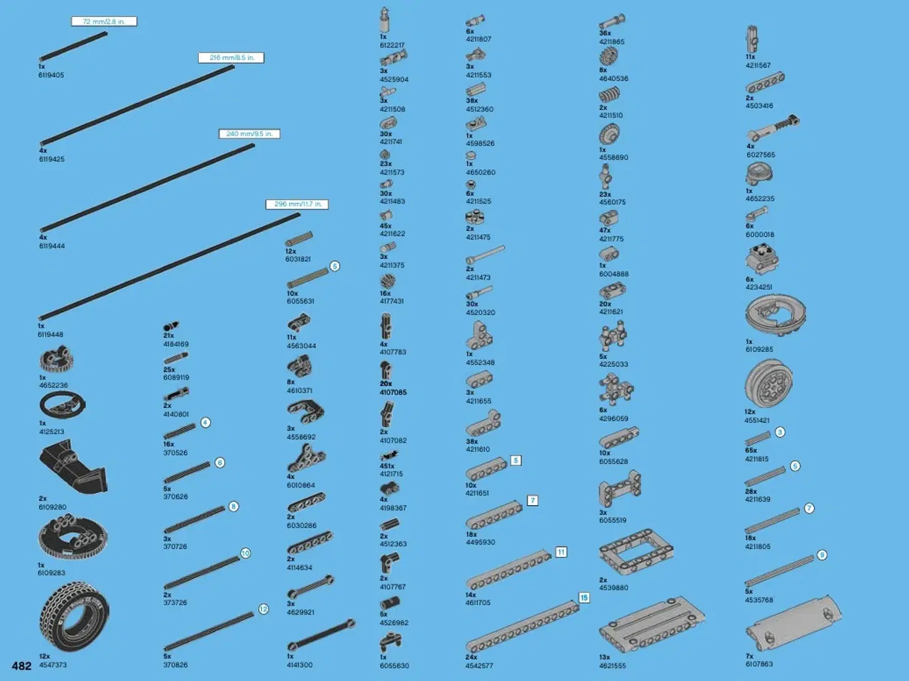 Billede 10 - Lego Technic, 42043 - Mercedes-Benz Arocs 3245