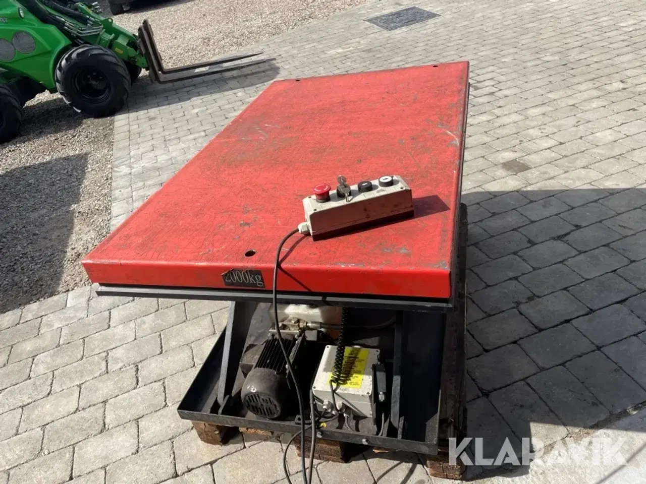 Billede 2 - Løftebord Dansk værktøjs salg HIW4.0EU 2000kg