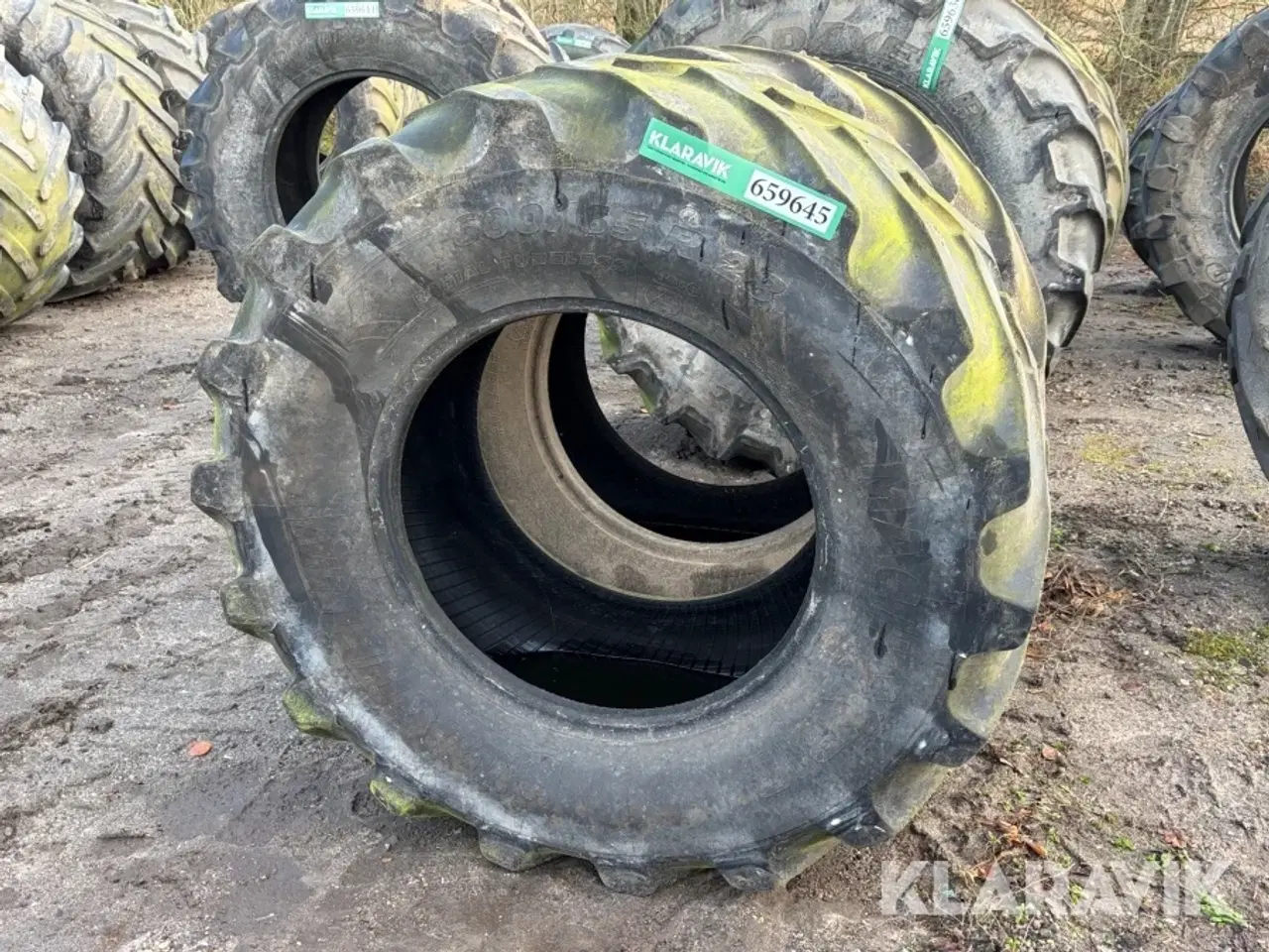 Billede 1 - Landbrugsdæk Michelin 600/65R28 2 styk