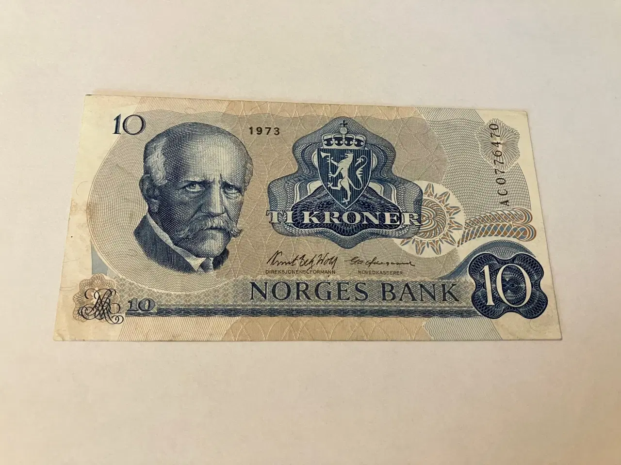 Billede 1 - 10 Kroner Norge 1973