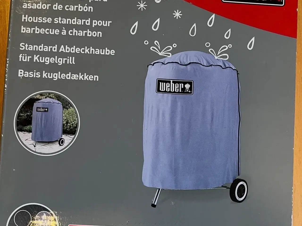 Billede 1 - Weber kuglegrill dækken