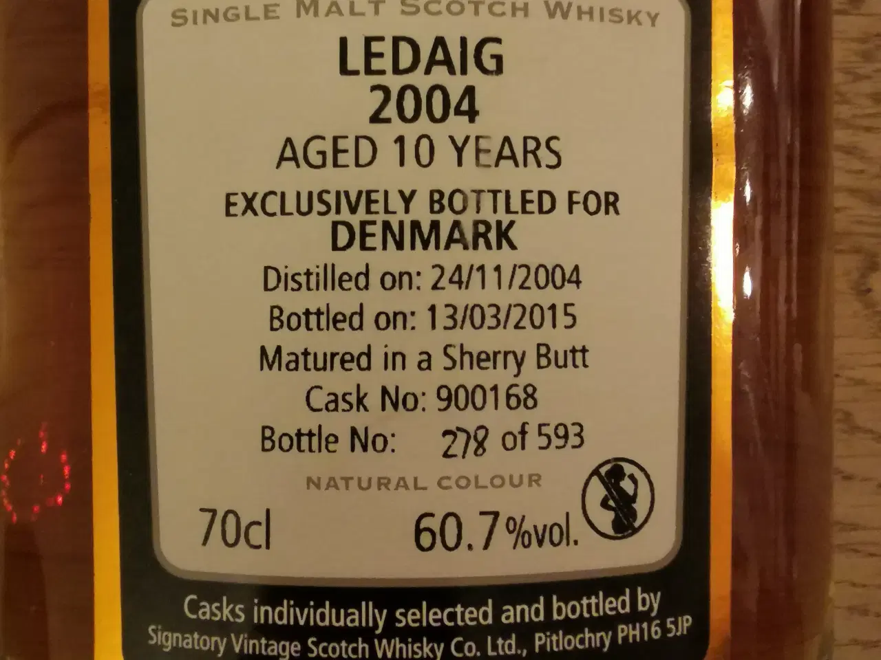 Billede 1 - Ledaig 2004 – Cask Strength, Sherry Butt – Eksklus