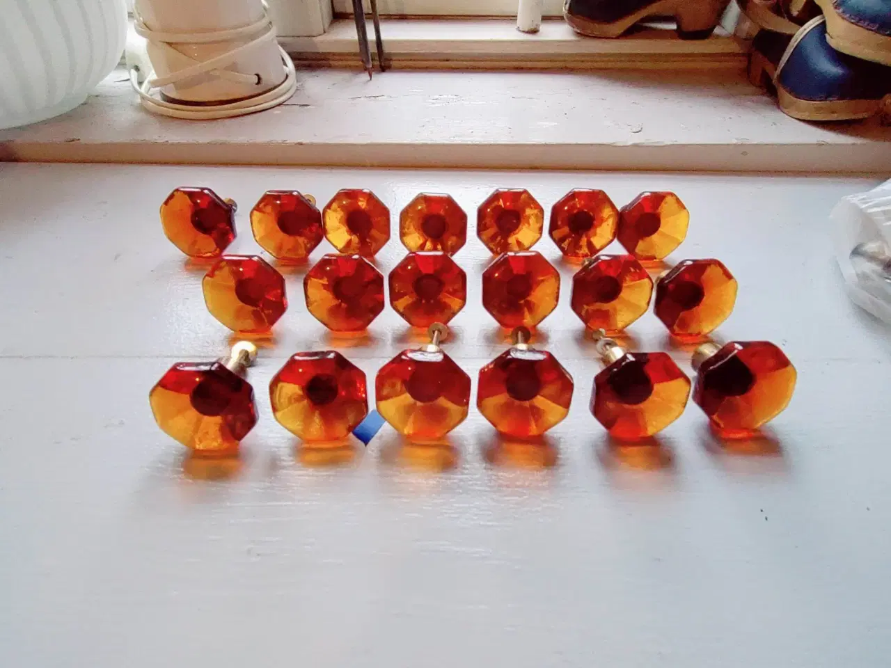 Billede 2 - orange glasgreb super flotte