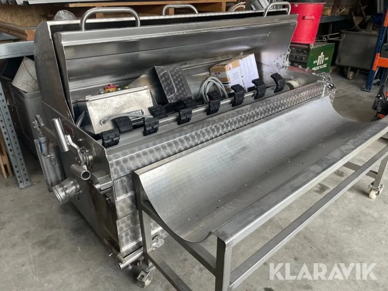 Billede 3 - Skolde/skrabe maskine Hubert Haas HNSKR-S