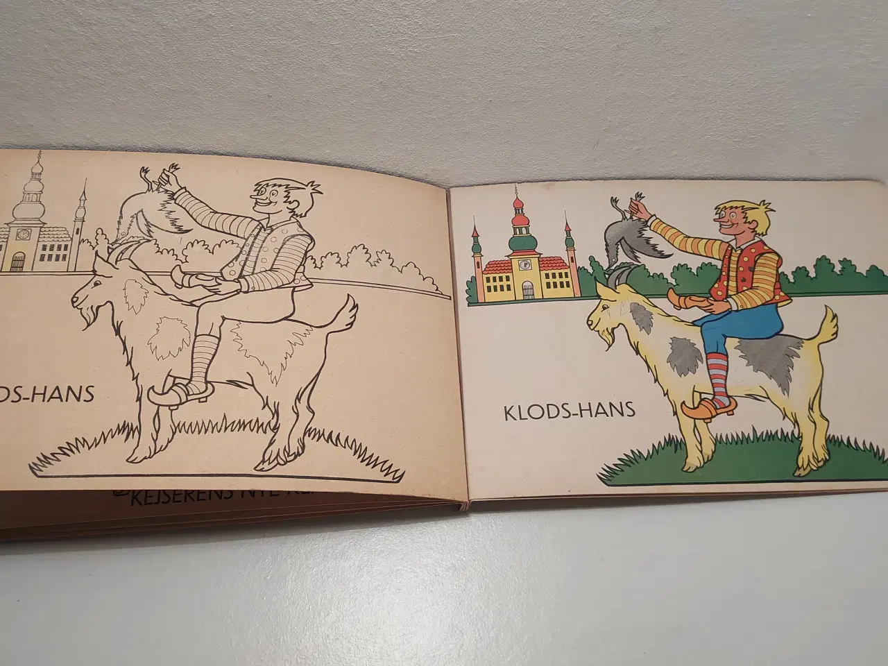 Billede 6 - H.C.Andersen: Ikke brugt malebog fra ca. 1950.