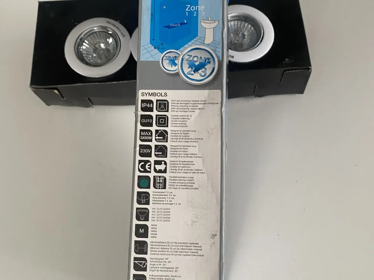 Billede 4 - Nordlux recess indbygningsspots udendørs 3 kit