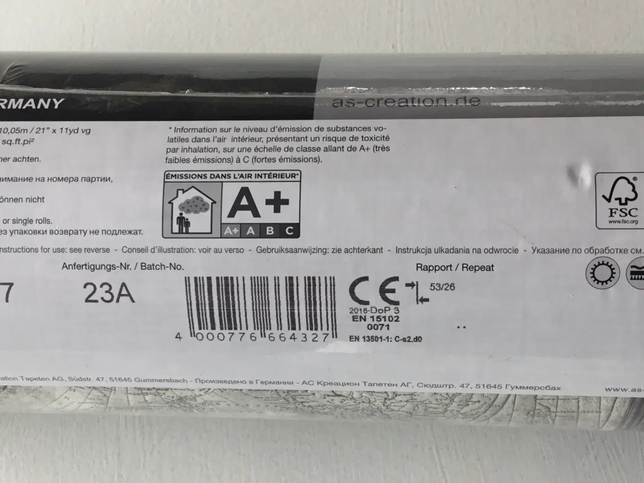 Billede 6 - NY Struktur tapetrulle 100,-