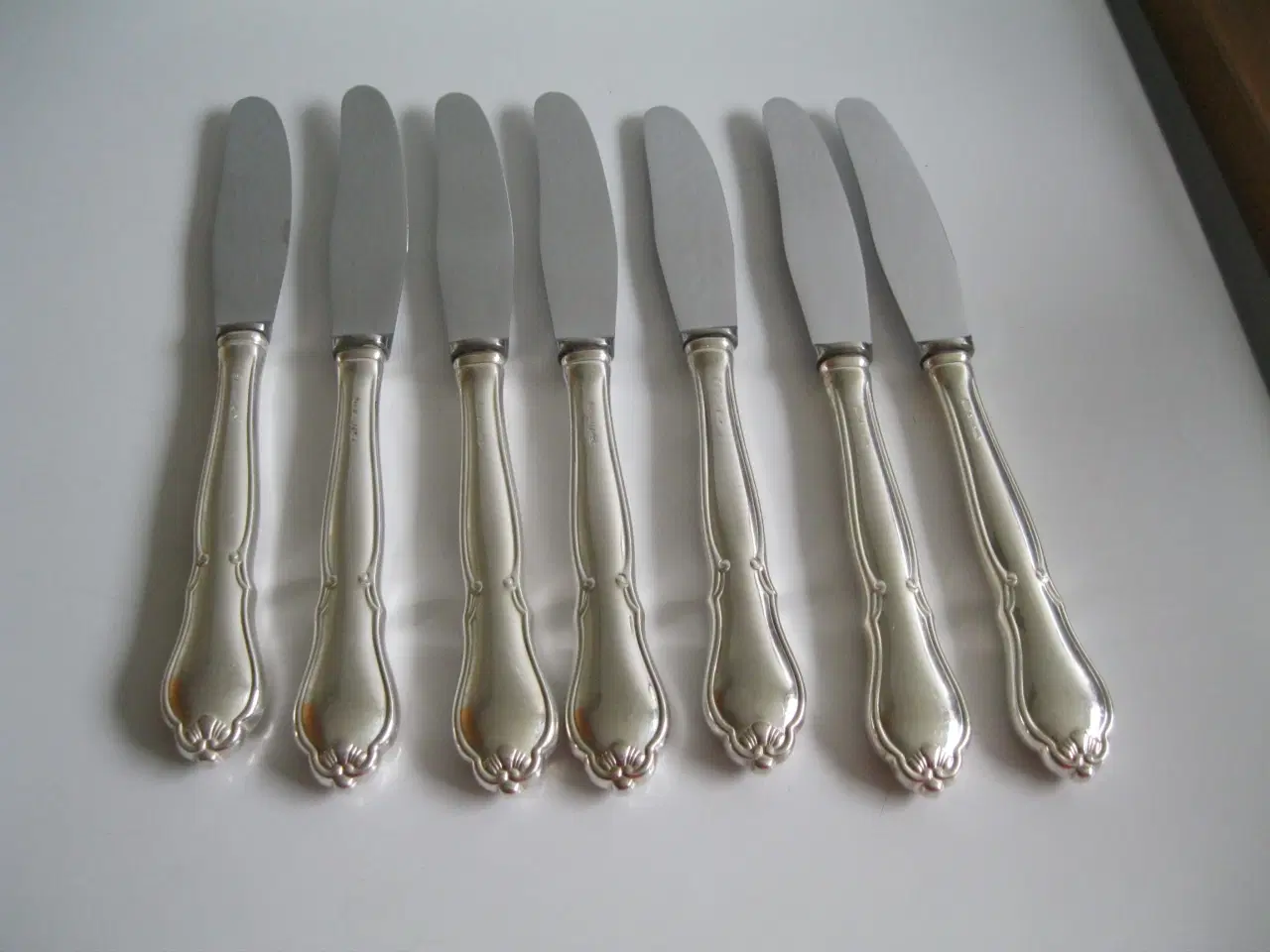 Billede 1 - 3 Ambrosius sølvplet knive 22 cm