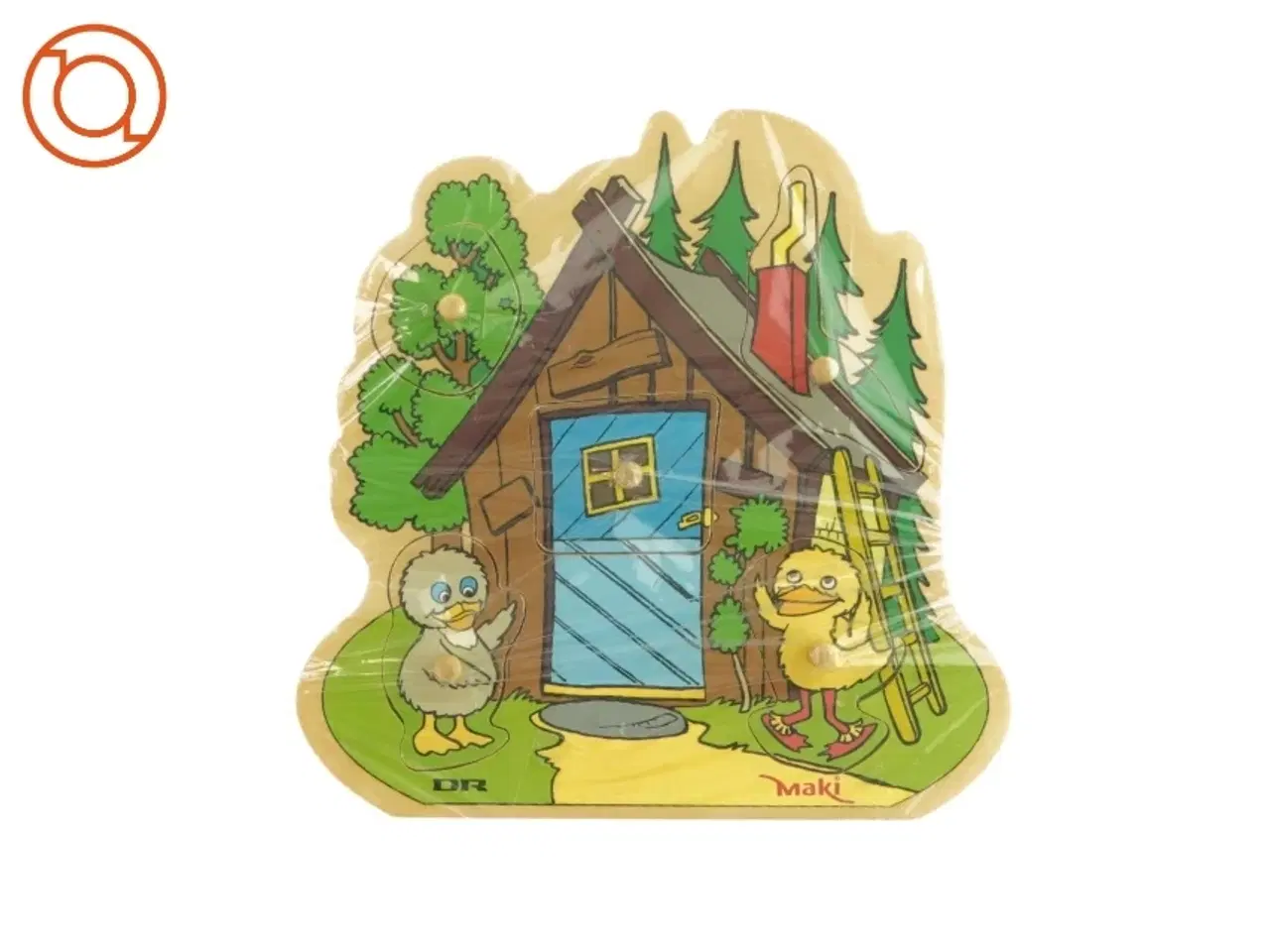 Billede 1 - Træpuslespil fra DR Maki