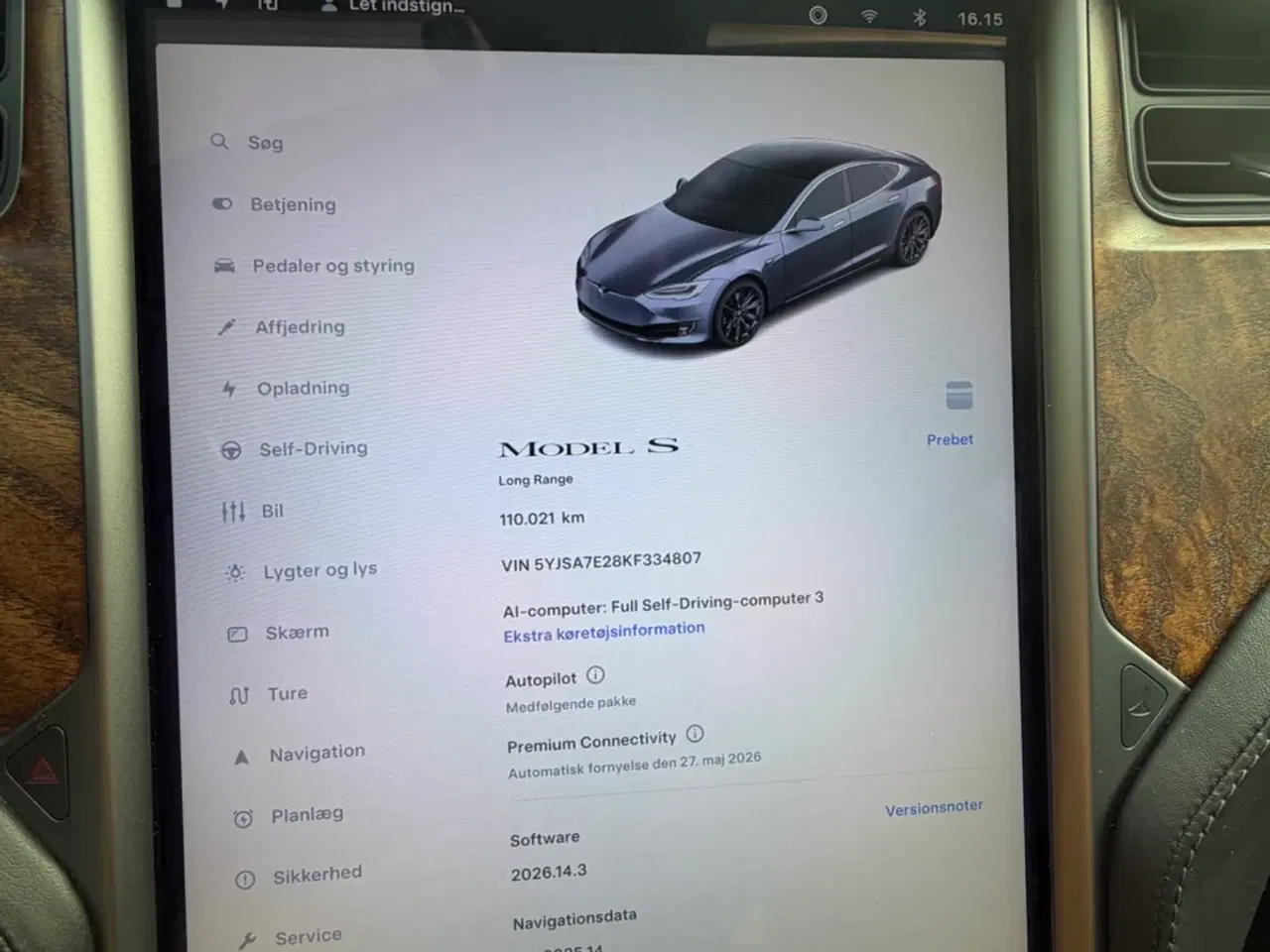 Billede 7 - Tesla Model S  Long Range AWD