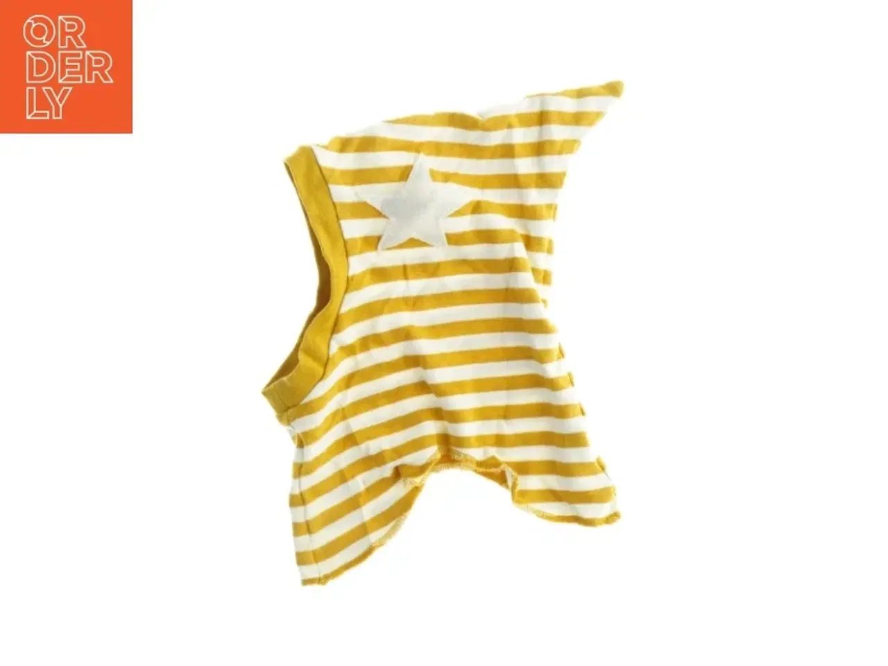 Billede 2 - Gul og hvid stribet elefanthue (str. 28 x 20 cm)