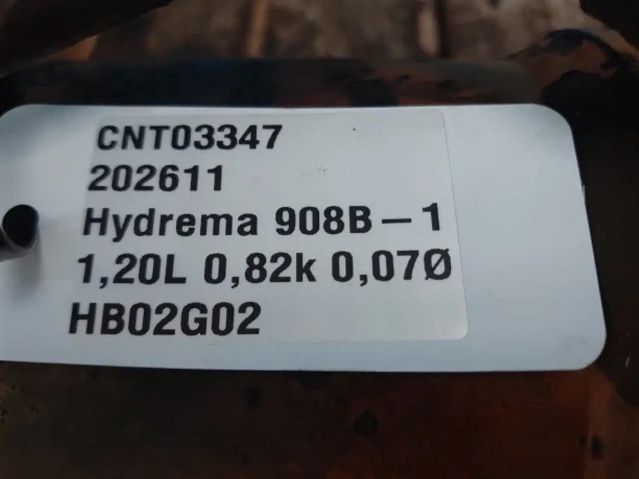 Billede 9 - Hydrema 908B Støttebens Cylinder 202611