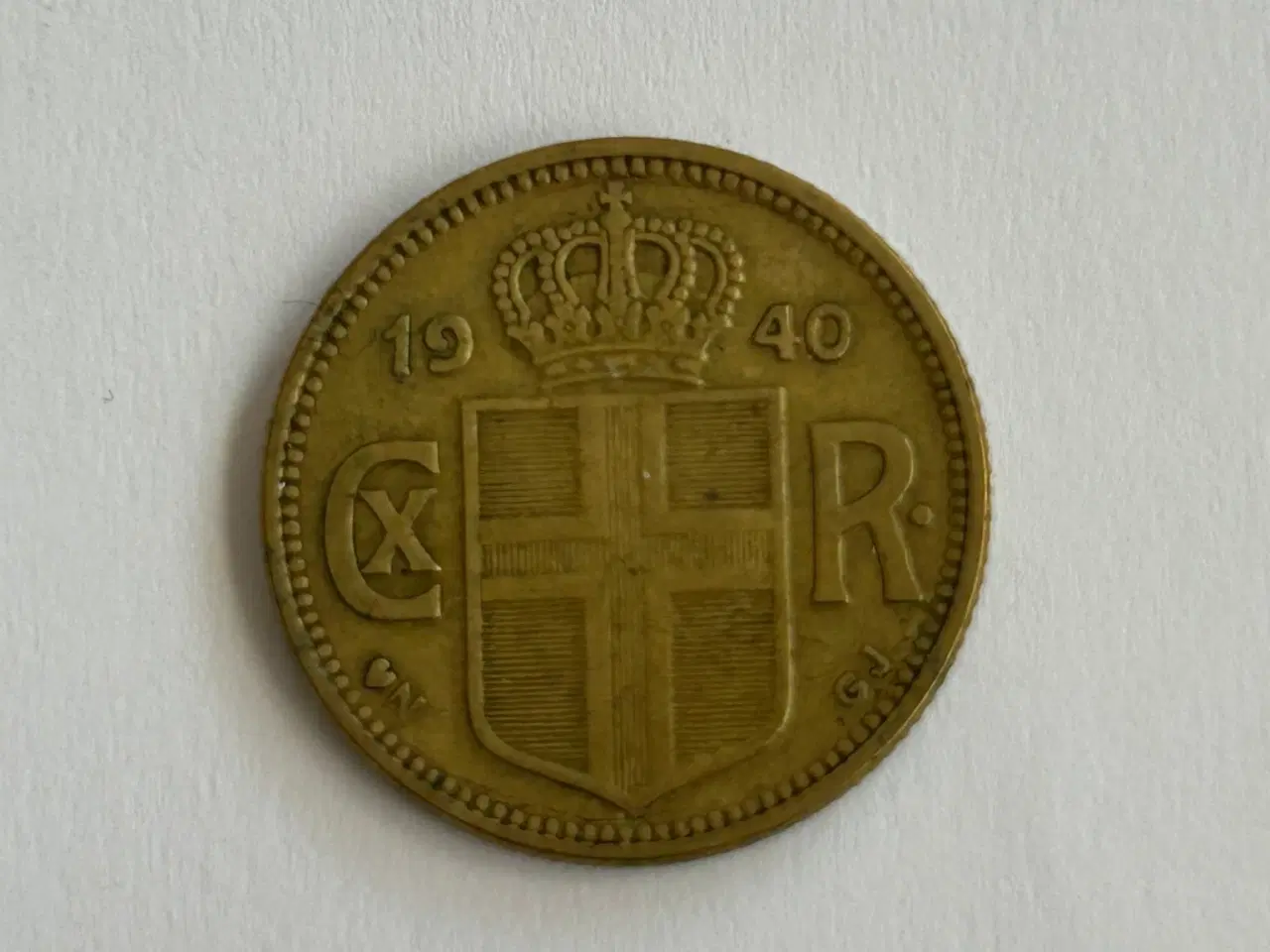 Billede 1 - 1 Krona Iceland 1940