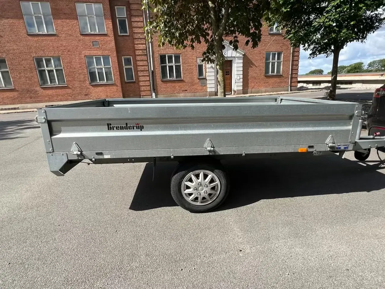 Billede 1 - Brenderup 4260 stål ladtrailer – 750 kg